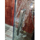 Боковая стенка для кабины Koer SR SW04-90x200-TR-07 прозрачное стекло Easy Clean 10мм, графит (KR5391)