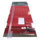Боковая стенка для кабины Koer SR SW04-90x200-TR-07 прозрачное стекло Easy Clean 10мм, графит (KR5391)
