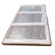 Душевая перегородка Koer SR SP01-100x200-TR-01 Walk-In прозрачное стекло Easy Clean 8мм, хром (KR5393)