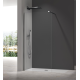 Душевая перегородка Koer SR SP01-100x200-TR-01 Walk-In прозрачное стекло Easy Clean 8мм, хром (KR5393)