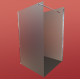 Душевая перегородка Koer SR SP01-120x200-TR-01 Walk-In прозрачное стекло Easy Clean 8мм, хром (KR5394)