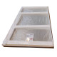 Душевая перегородка Koer SR SP01-120x200-TR-01 Walk-In прозрачное стекло Easy Clean 8мм, хром (KR5394)