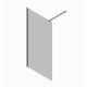 Душевая перегородка Koer SR SP01-120x200-TR-01 Walk-In прозрачное стекло Easy Clean 8мм, хром (KR5394)