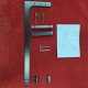 Душевая перегородка Koer SR SP02-100x200-TR-07 Walk-In прозрачное стекло Easy Clean 8мм, графит (KR5397)