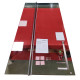 Душевая перегородка Koer SR SP02-100x200-TR-07 Walk-In прозрачное стекло Easy Clean 8мм, графит (KR5397)
