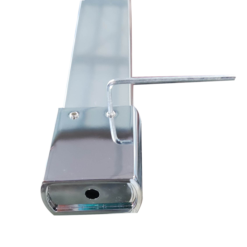 Душевая перегородка Koer SR SP03-120x200-TR-01 Walk-In прозрачное стекло Easy Clean 8мм, хром (KR5398)