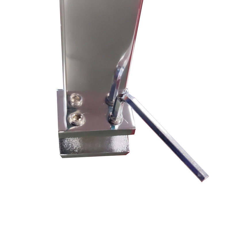 Душевая перегородка Koer SR SP03-120x200-TR-01 Walk-In прозрачное стекло Easy Clean 8мм, хром (KR5398)