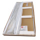 Душевая перегородка Koer SR SP03-120x200-TR-01 Walk-In прозрачное стекло Easy Clean 8мм, хром (KR5398)