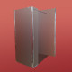 Душевая перегородка Koer SR SP03-30x200-TR-01 Walk-In (двиг. часть) прозрачное стекло Easy Clean 8мм, хром (KR5399)