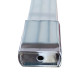 Душевая перегородка Koer SR SP03-30x200-TR-01 Walk-In (двиг. часть) прозрачное стекло Easy Clean 8мм, хром (KR5399)
