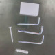 Душевая перегородка Koer SR SP03-30x200-TR-01 Walk-In (двиг. часть) прозрачное стекло Easy Clean 8мм, хром (KR5399)