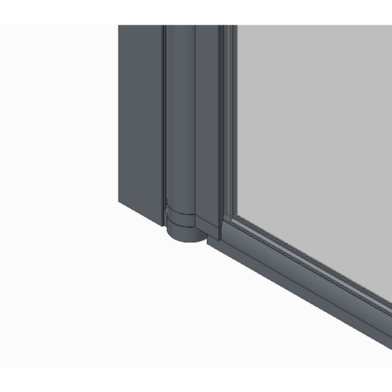 Шторки стеклянные на ванну Koer SR BS01-80x140-TR-01 прозрачное стекло 6мм, хром (KR5400)