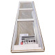Дверь в нишу Koer SR SD05-120x200-TR-01 прозрачное стекло Easy Clean 6мм, хром (KR5405)