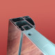 Дверь в нишу Koer SR SD05-120x200-TR-01 прозрачное стекло Easy Clean 6мм, хром (KR5405)