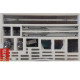 Дверь в нишу Koer SR SD05-140x200-TR-01 прозрачное стекло Easy Clean 6мм, хром (KR5406)
