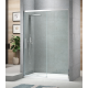 Дверь в нишу Koer SR SD05-140x200-TR-01 прозрачное стекло Easy Clean 6мм, хром (KR5406)
