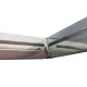 Боковая стенка для кабины Koer SR SW05-90x200-TR-01 прозрачное стекло Easy Clean 6мм, хром (KR5407)