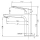 Смеситель для умывальника Koer KB-10031-05 (KR5431)