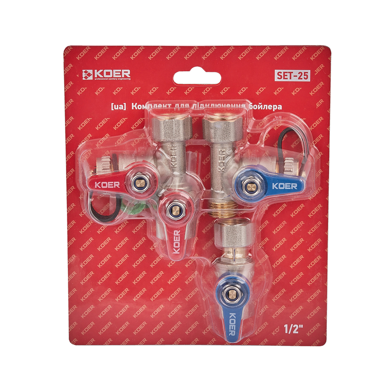 Комплект для подключения бойлера Koer SET-25-1/2 (KR5458)