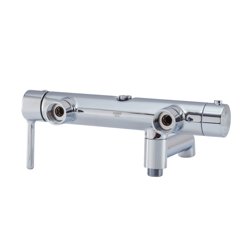 Душевая колонна со смесителем Koer KB-56029-01 3 функции, цвет хром (KR5481)
