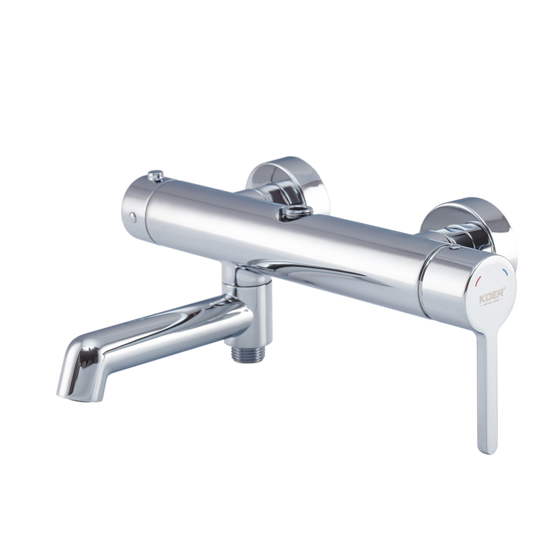 Душевая колонна со смесителем Koer KB-56029-01 3 функции, цвет хром (KR5481)