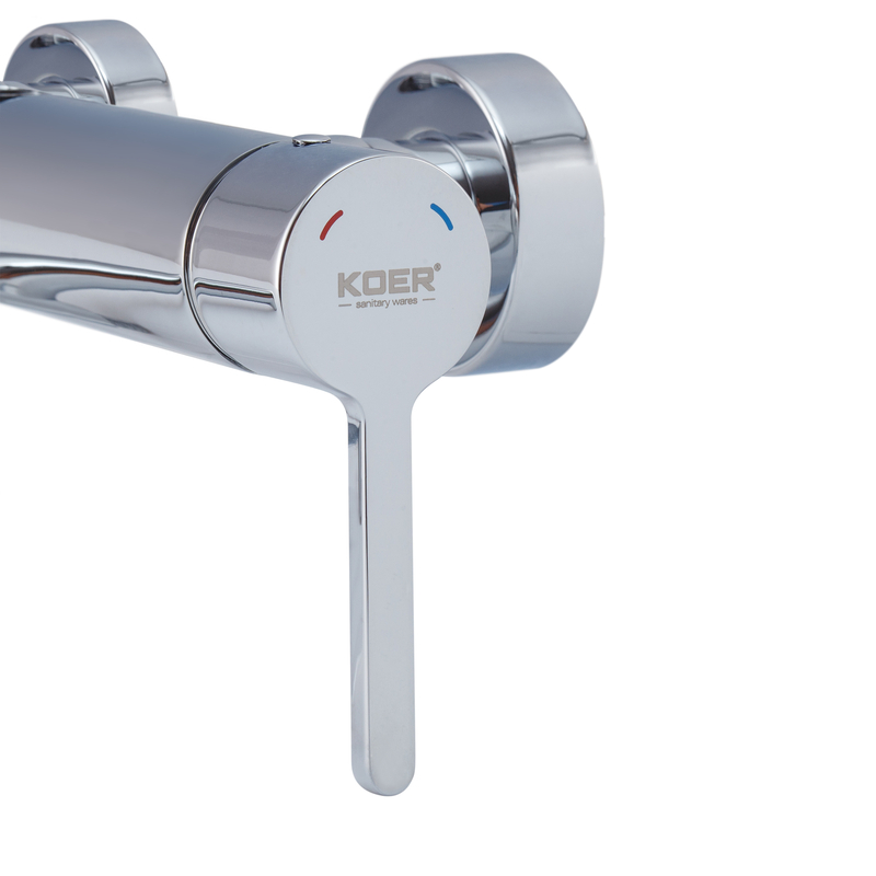 Душевая колонна со смесителем Koer KB-56029-01 3 функции, цвет хром (KR5481)
