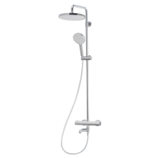 Душевая колонна с термостатическим смесителем Koer KB-57029-01 3 функции, цвет хром (KR5482)