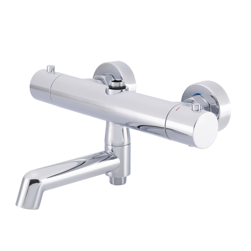 Душевая колонна с термостатическим смесителем Koer KB-57029-01 3 функции, цвет хром (KR5482)
