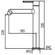 Смеситель для умывальника высокий Koer KB-11029-05 Цвет черный (KR5488)