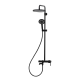 Душевая колонна со смесителем Koer KB-56029-05 3 функции, цвет черный (KR5490)