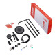 Душевая колонна со смесителем Koer KB-56029-05 3 функции, цвет черный (KR5490)