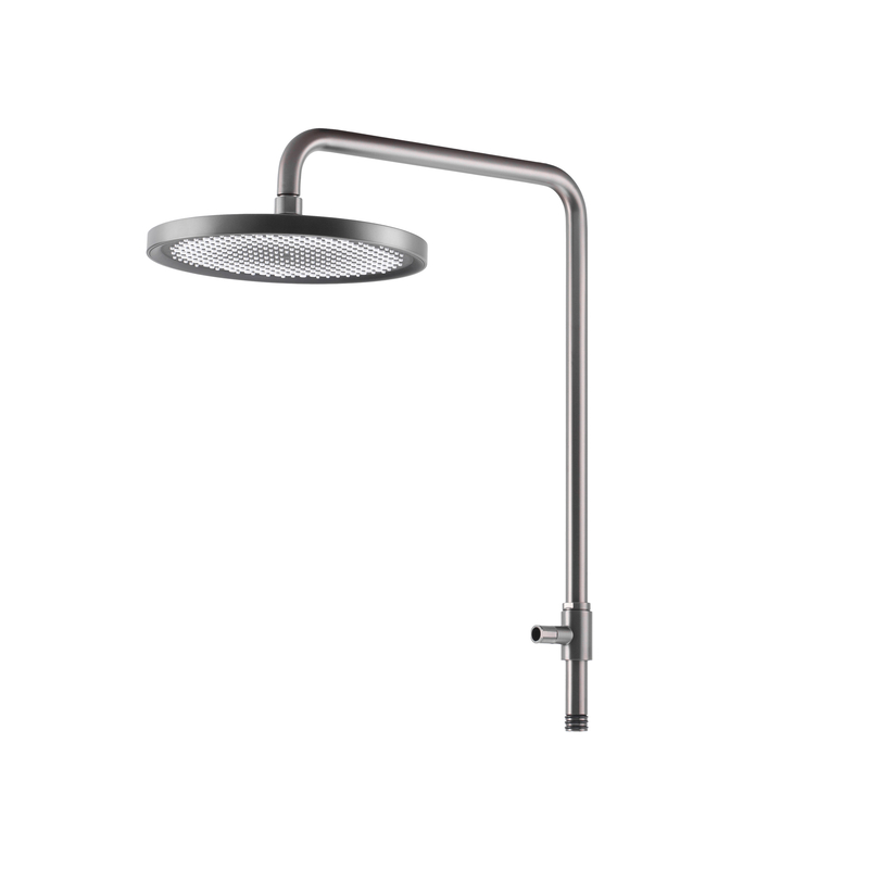 Душевая колонна со смесителем Koer KB-56029-07 3 функции, цвет графит (KR5497)