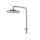Душевая колонна со смесителем Koer KB-56029-07 3 функции, цвет графит (KR5497)