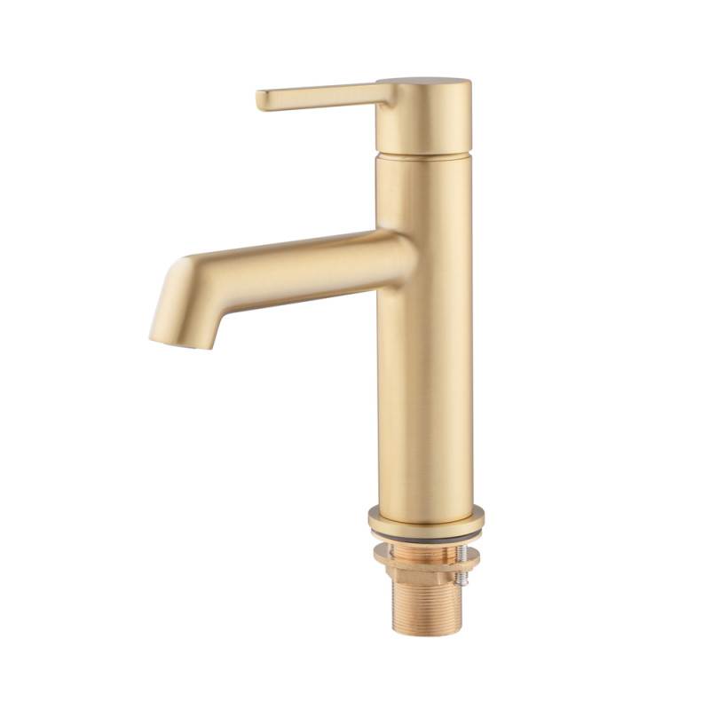 Смеситель для умывальника Koer KB-10029-12 Цвет матовое золото (KR5501)