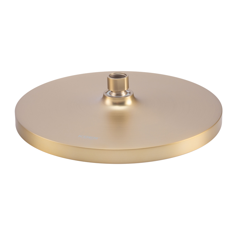 Душевая колонна со смесителем Koer KB-56029-12 3 функции, цвет матовое золото (KR5503)