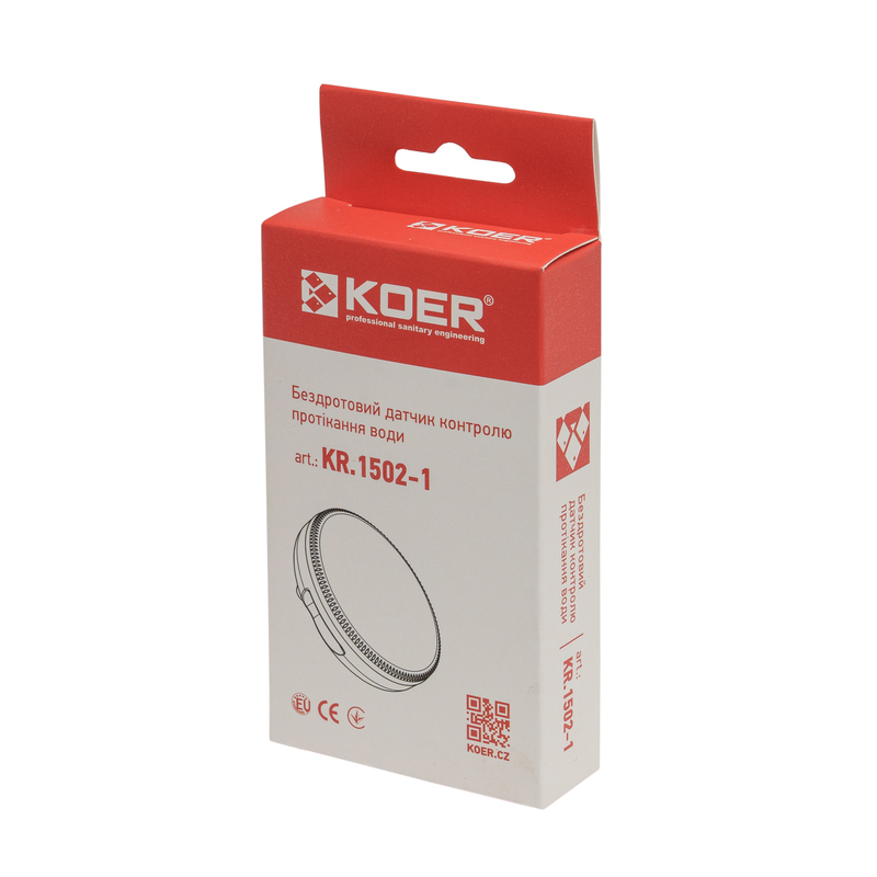 Датчик контроля протечки воды беспроводной Koer KR.1502-1 (KR5566)