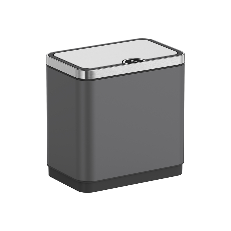 Мусорное ведро сенсорное прямоугольное Koer TC-020212-07 12 л цвет графит (KR5585)