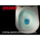 Унитаз-компакт эргономичный Koer TT-0201-T3 675x390x860mm система смыва TORNADO 3.0 (KR5613)