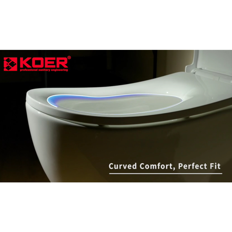 Унитаз-компакт эргономичный Koer TT-0202-T3 670x390x860mm система смыва TORNADO 3.0 (KR5614)
