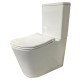 Унитаз-компакт эргономичный Koer TT-0202-T3 670x390x860mm система смыва TORNADO 3.0 (KR5614)
