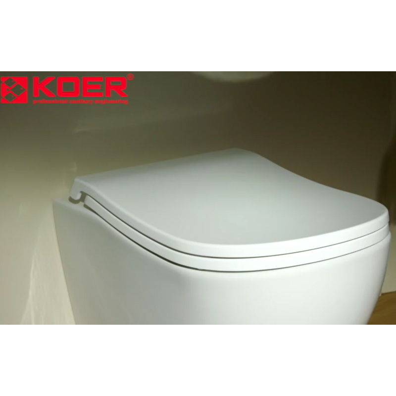 Унитаз подвесной эргономичный Koer TT-0102-T3 520x360x360mm система смыва TORNADO 3.0 (KR5616)