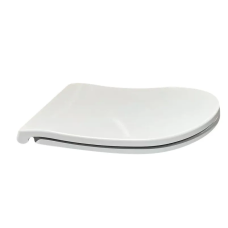 Сидіння-кришка для унітазу Koer AC-0101-SEAT COVER 450х390х80mm дюропласт з мікроліфтом (KR5617)