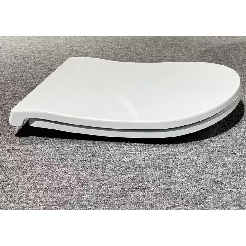 Сидіння-кришка для унітазу Koer AC-0101-SEAT COVER 450х390х80mm дюропласт з мікроліфтом (KR5617)