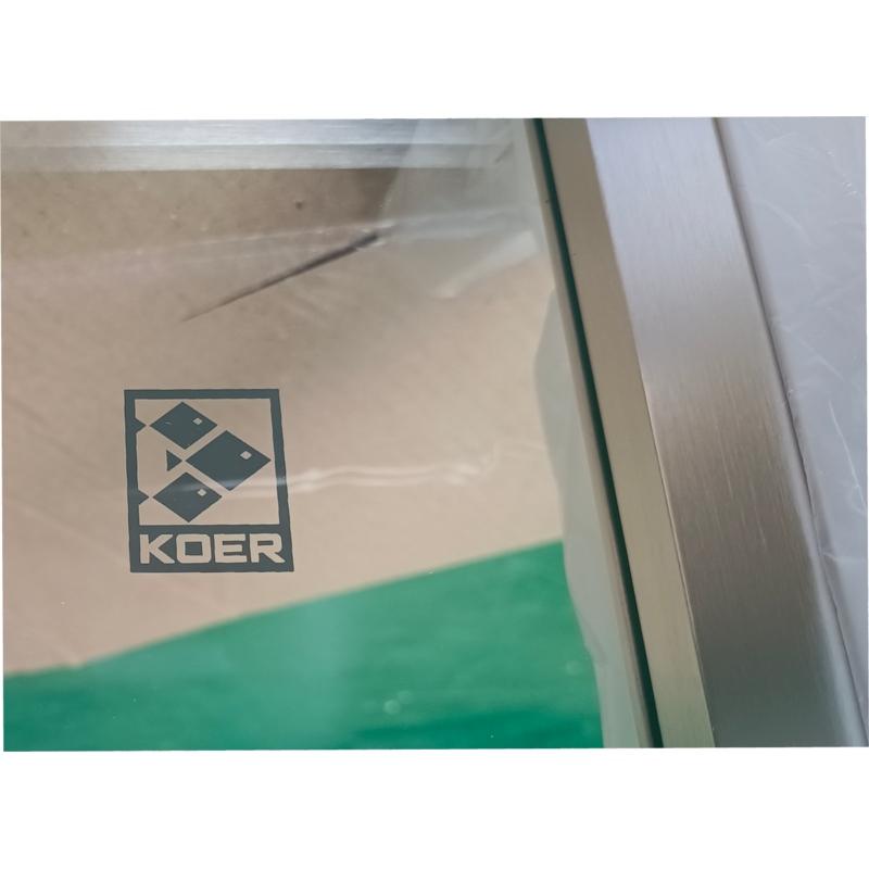 Душевая кабина без поддона Koer SR SC04-90x90x195-TR-02 прозрачное стекло Easy Clean 5мм SS Color (KR5682)