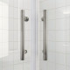 Душевая кабина без поддона Koer SR SC04-90x90x195-TR-02 прозрачное стекло Easy Clean 5мм SS Color (KR5682)