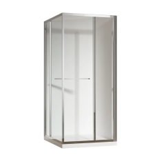 Душевая кабина без поддона Koer SR SC09-90x90x200-L-TR-01 прозрачное стекло Easy Clean 6мм Хром (KR5683)
