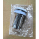 Донный клапан для раковины Koer PW-07-11 1 1/4'' с переливом автоматический СLICK-СLACK (Белая керам.накл.) (KR5784)