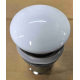 Донный клапан для раковины Koer PW-07-11 1 1/4'' с переливом автоматический СLICK-СLACK (Белая керам.накл.) (KR5784)