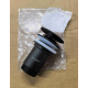 Донный клапан для раковины Koer PW-07-05 1 1/4'' с переливом автоматический СLICK-СLACK (Цвет черный) (KR5785)