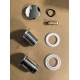 Донный клапан для раковины Koer PW-08-01 1 1/4'' без перелива автоматический СLICK-СLACK (Цвет хром) (KR5786)